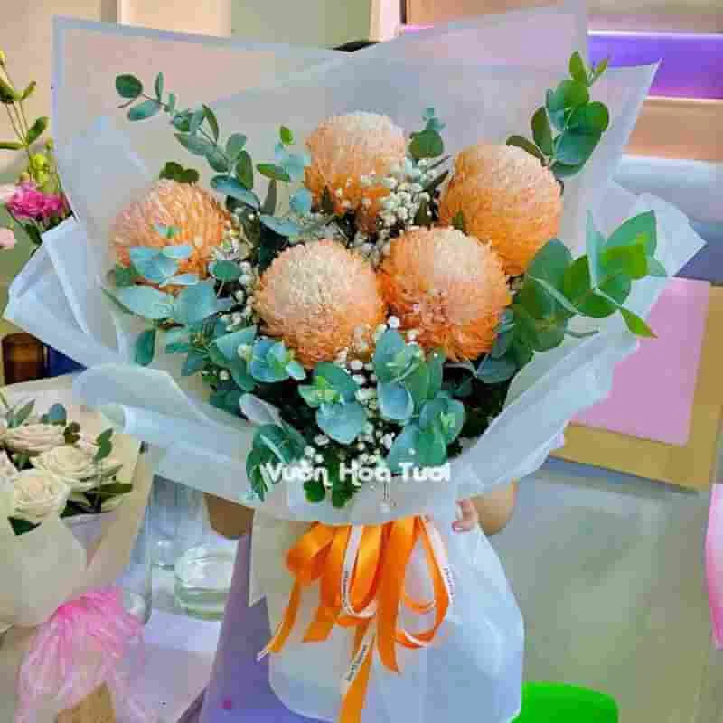 Bo Hoa Cuc Mau Don Cam Nhat 4