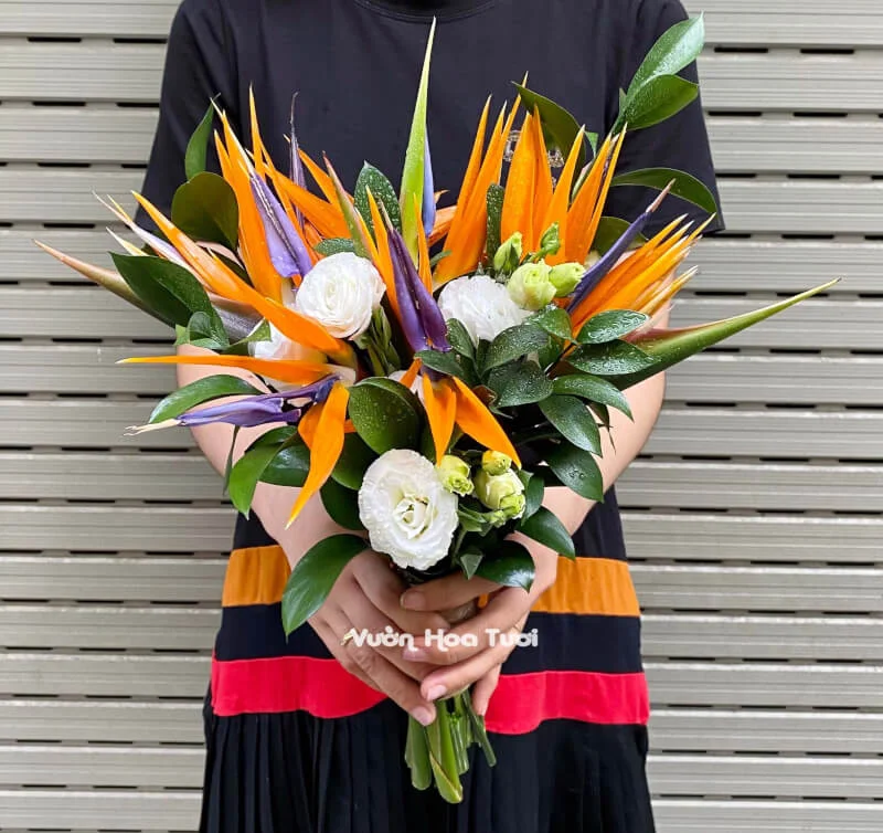 Bó Hoa Cưới Thiên Điểu <br> Trọng Đại Sang Trọng 19 Bo Hoa Cuoi Thien Dieu