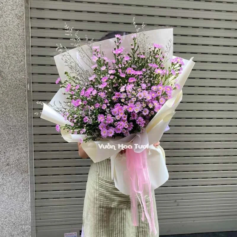 Purple Devotion 5 Bo Hoa Thach Thao Tim Size Trung