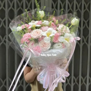 Bo Hoa Tulip Pastel Love Barbie jpg