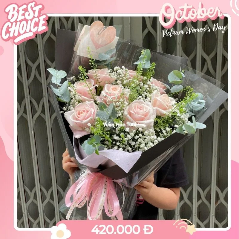 Bó Hoa 20 Tháng 10 RomaticLove 16 Hoa 20 Thang 10 Hoa 20 Thang 1033 jpg