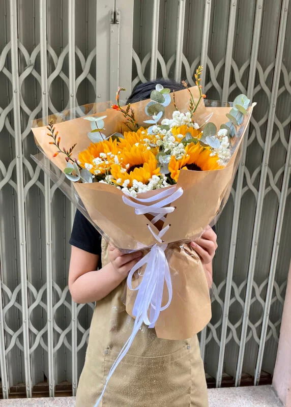 Bó Hoa Hướng Dương Yêu Kiều 13 Huong Duong Yeu Kieu