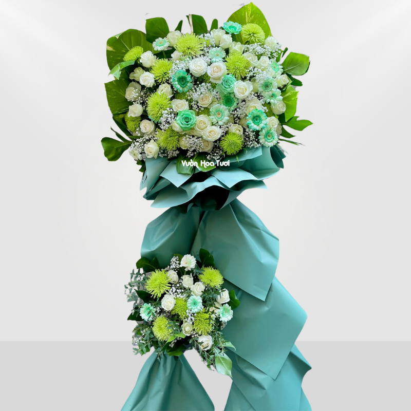 Kệ Hoa Chúc Mừng Green Tropical 6 Ke Hoa Chuc Mung Green Tropical
