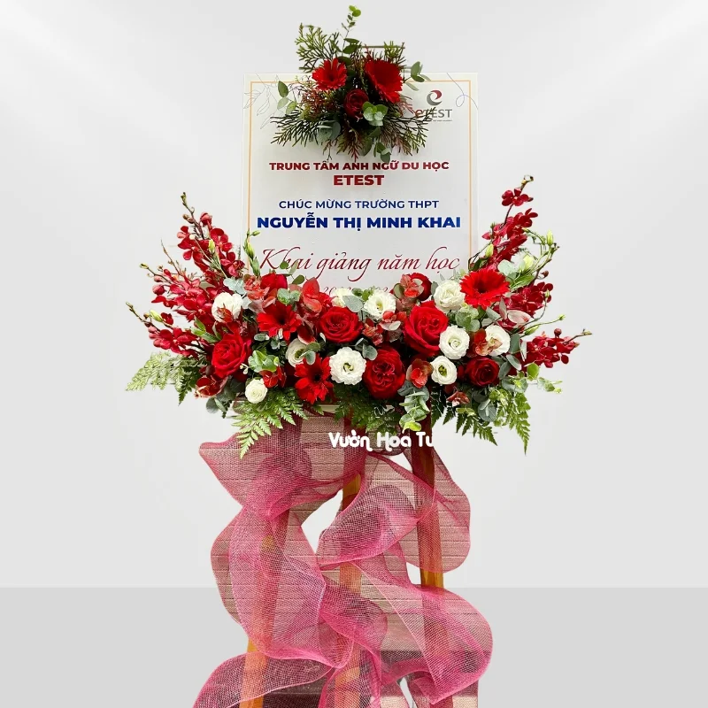 Kệ Hoa Chúc Mừng Grandby Fibous 3 Ke Hoa Khai Giang Grandby Fibous jpg