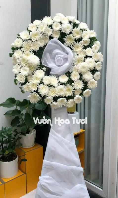 Kệ Hoa Chia Buồn Vĩnh Hằng Giá Rẻ 4 Ke hoa chia buon gia re HCB13 scaled 1