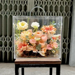 Vali Hoa Tuoi Sunset Hues