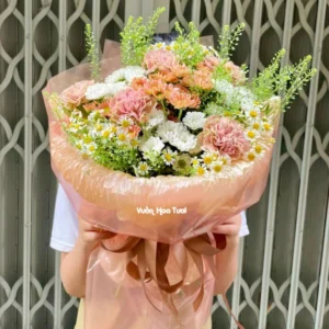 bo hoa cam chuong an tuong