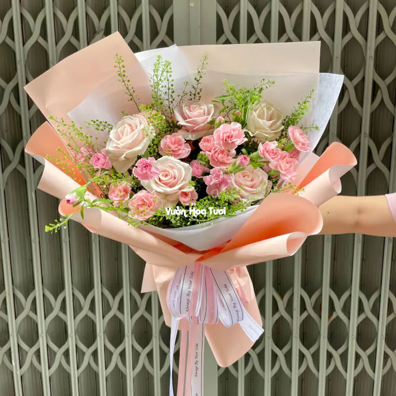 Bó Hoa Hồng Sinh Nhật Đẹp Birthdays Smile 20 hoa bo gia re sinh nhat ngot ngao