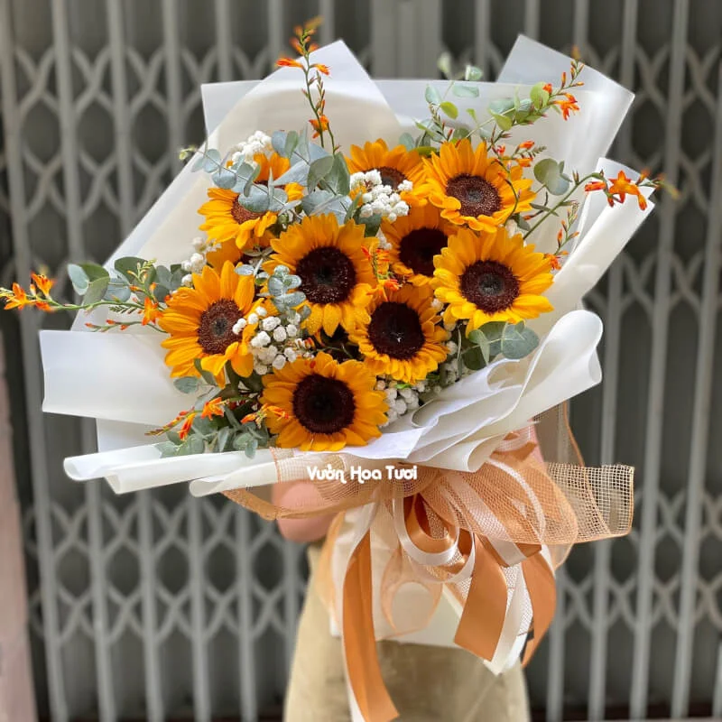 Bó Hoa Hướng Dương Sinh Nhật Tặng Bạn Trai 8 phonto 32