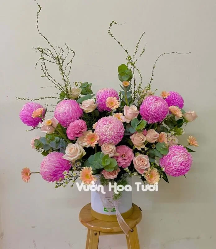 Lẵng Hoa Cúc Mẫu Đơn Hồng 2 Mãi Mãi Yêu Thương 19 z3158225216554 59cbce639164f0c71836ad1b0de7427f scaled 1