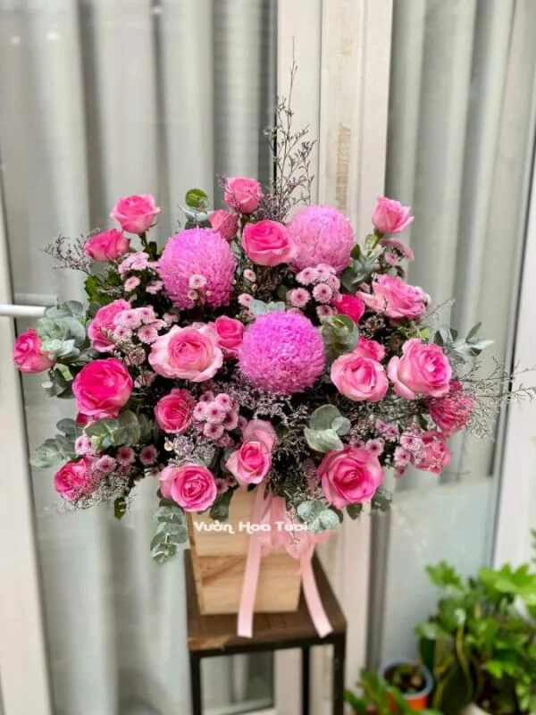 Lẵng Hoa Cúc Mẫu Đơn Hồng Sen <br> Love Mothers 10 z3328600393023 b3665569dc056926685374c2503a2951 scaled 1