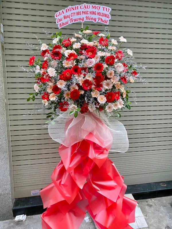 Kệ Hoa Khai Trương Đồng Tiền Sắc Màu 17 z3709859141122 aafc7900f2f9de6ef32f11130e91dd16