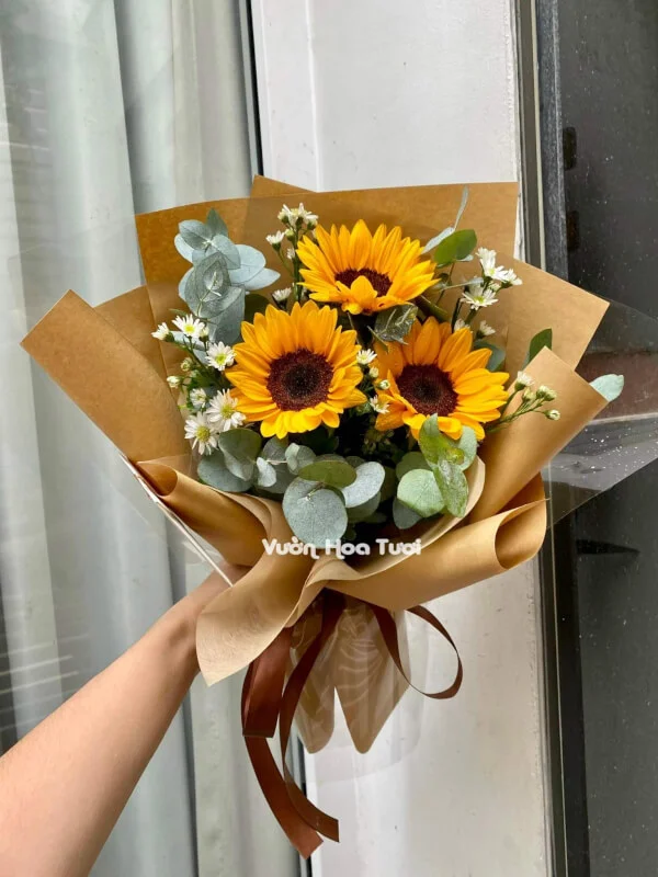 Bó Hoa Hướng Dương 03 Bông Lá Bạc Tốt Nghiệp 12 z3728534380451 2f1e17df29094e95af1c134ff1419b14