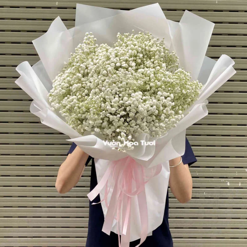 Bó Hoa Baby Trắng Tinh Khôi <br> Gửi Em Yêu Thương 12 z4021688094053 1d54a65488f5fcf487fdd829b680188b optimized optimized