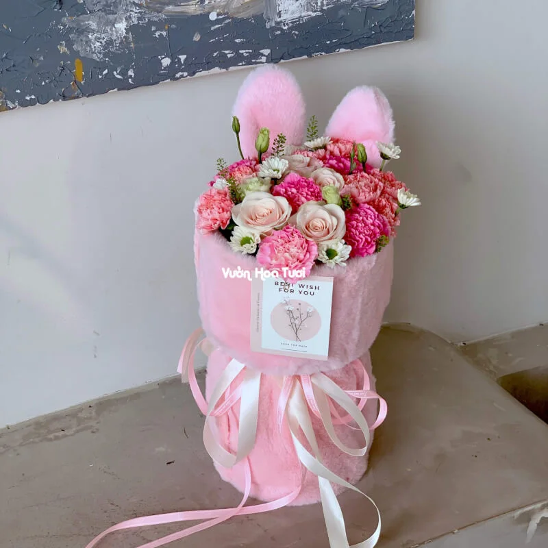 Bó Hoa Sinh Nhật Thỏ Hồng Đáng Yêu 2 z4179797505383 8700f93e03fb4c12ffe5687901465f70
