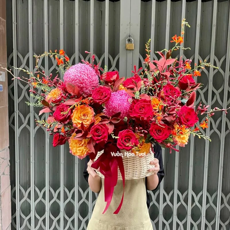 Giỏ hoa tươi khai trương đại phát 18 z4938783184849 f0aa50d9310c99dbe974650999811f6b