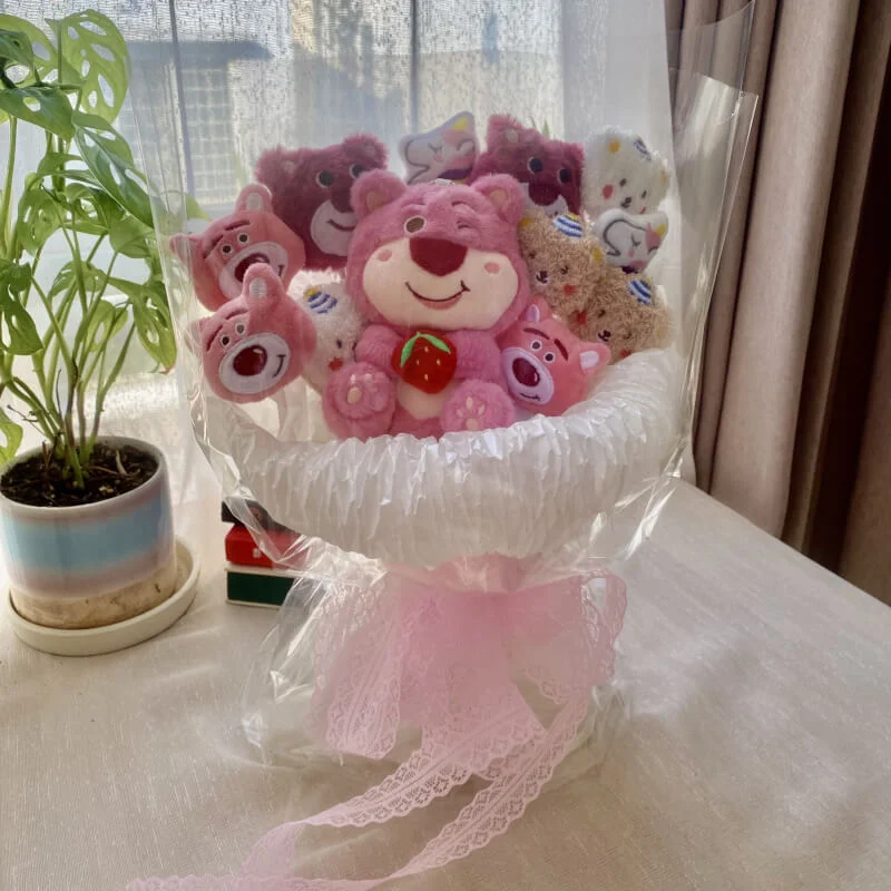 Hoa Gấu Bông Phiên Bản Gấu Dâu Hàn Quốc {Kèm Túi} 3 z5189114410651 a04d6e798fe79c7bff7c68f7978a5aed scaled 1