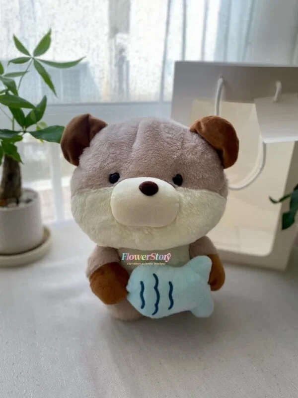 Gấu Bông Ôm Cá Cute Độc Đáo 1 z5520620682061 c467ad6139ebbf297985daa976e26442
