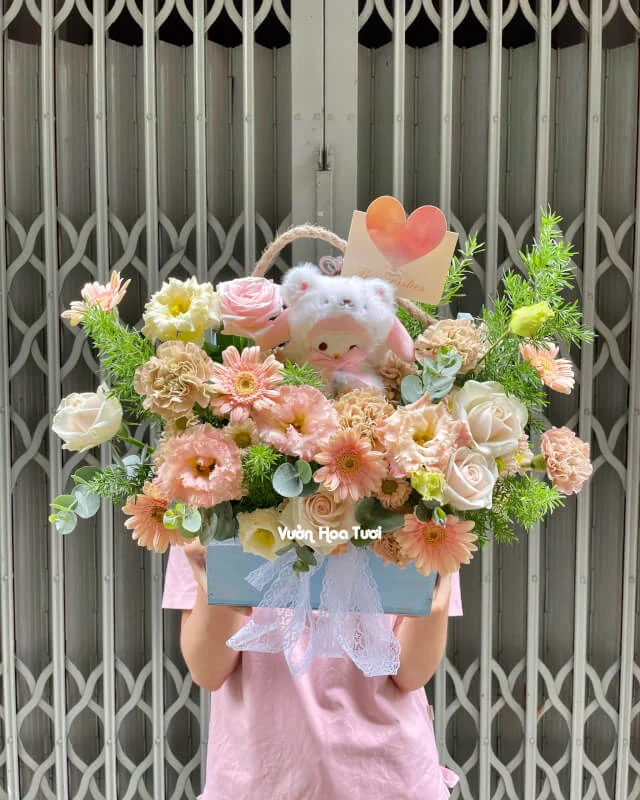 Giỏ Hoa Gấu Bông GoodDays 6 z5544043441668 d86fe8a8469ec26a0a3df543cf83623e
