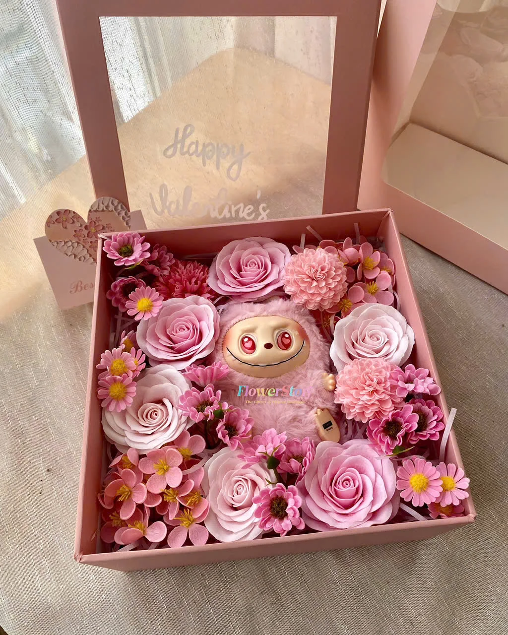 Set Quà Hoa Sáp Valentine x Lubaba Hồng 11 z6308478626315 1471c1d246557b096e6093c332ca69db
