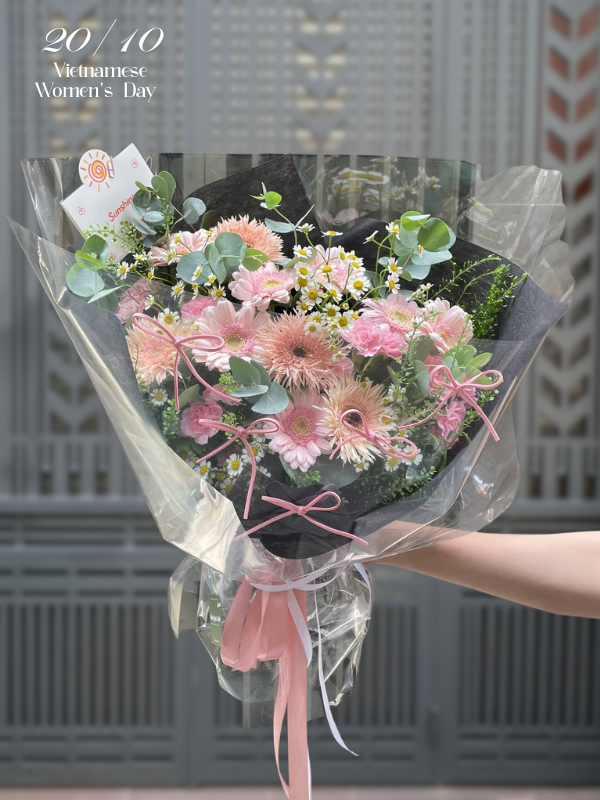 Bó Hoa 20 Tháng 10 Thương nhớ 7 Hoa 20 Thang 10 Thuong nho