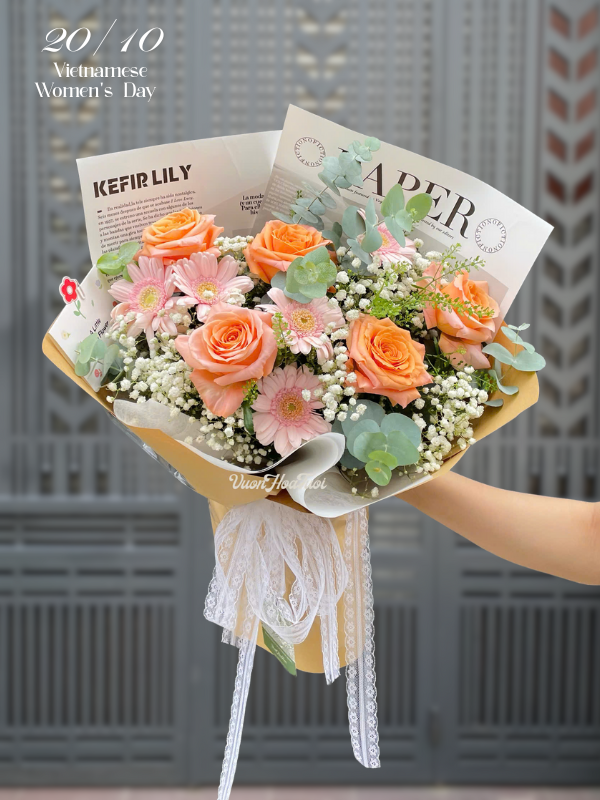 Bó Hoa 20 Tháng 10 WomanBeauty 5 WomanBeauty